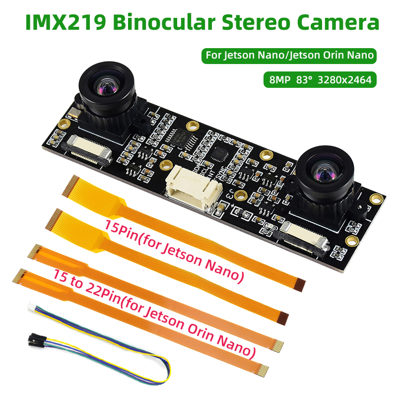 Jetson Nano Cámara 8MP IMX219  - Raspberry Pi Global Shutter Camera Imx296 reseña y precio